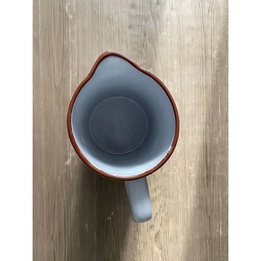 Pier1 Ceramic Botanical Design Pour Pitcher
